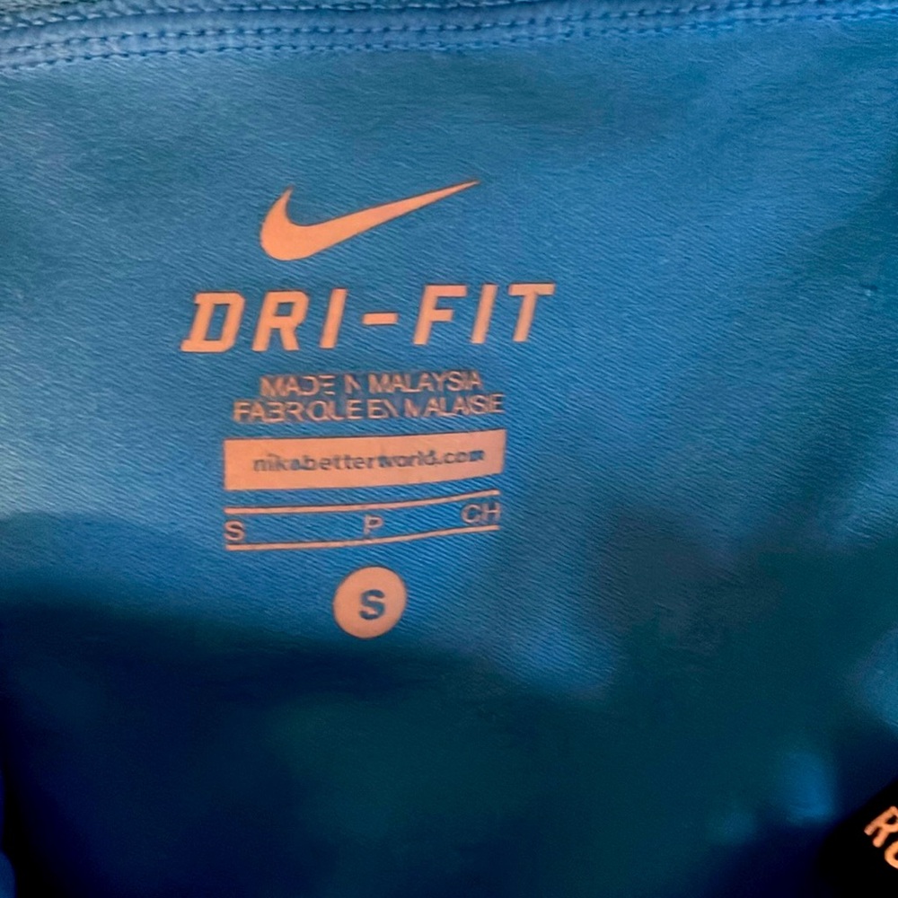 Nike running shorts blue size small Dri Fit